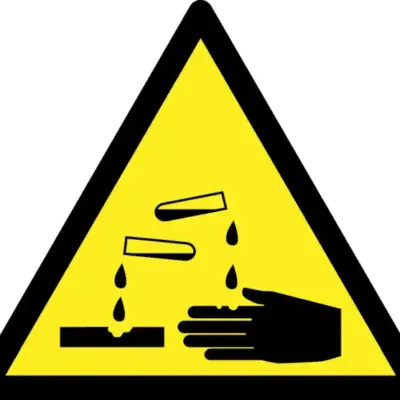 Darba drošības uzlīme – 4.4. kodīga viela