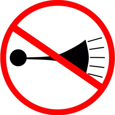 Uzlīme Auto signāli aizliegti ceļa zīmes alternatīva
