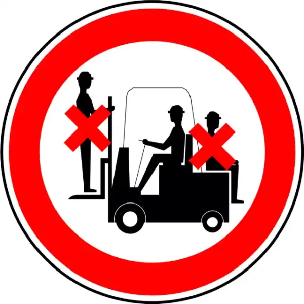 Uzlīme Autokāra izmantošana aizlieguma drošības zīme