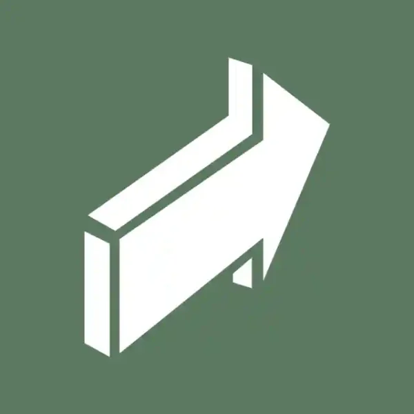 Uzlīme Evakuācijas virziens uz priekšu informatīva zīme