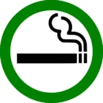 Informatīvais uzraksts par atļauju smēķēt
