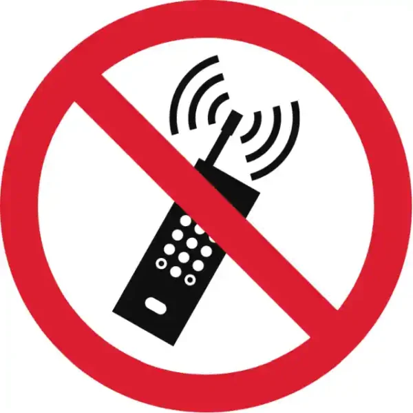 Uzlīme Mobilos telefonus un viedtālruņus izmantot aizliegts izslēgt telefonus aizlieguma zīme sabiedriskās vietās
