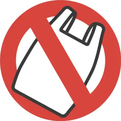 Uzlīme Plastmasas maisiņu nav