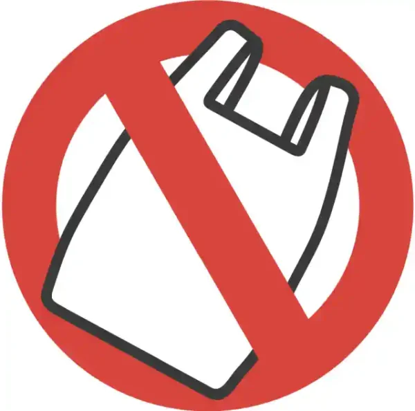 Uzlīme Plastmasas maisiņu nav
