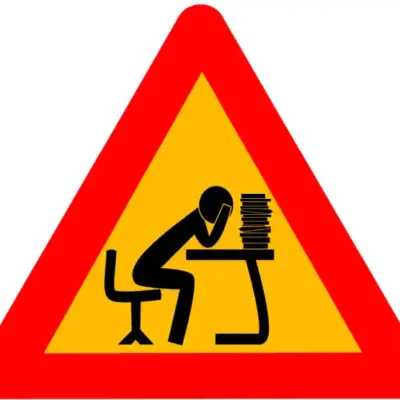 Uzlīme Uzmanību bērns mācās brīdinājuma zīme