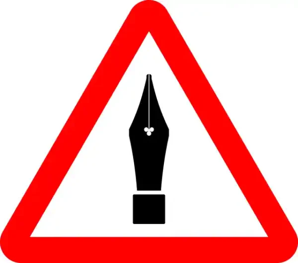 Uzlīme Uzmanību rakstnieks žurnālists