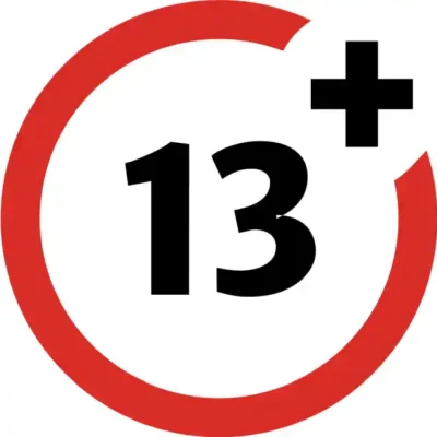 Uzlīme Vecuma ierobežojums 13 aizlieguma zīme