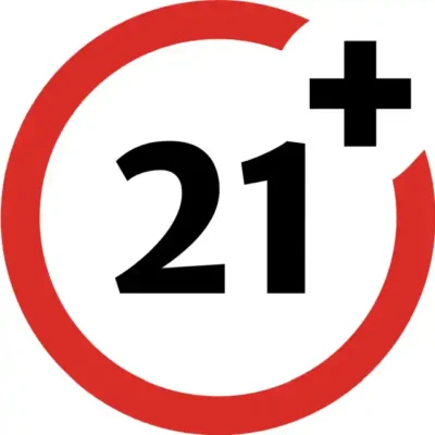 Uzlīme Vecuma ierobežojums 21 aizlieguma zīme