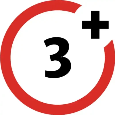 Uzlīme Vecuma ierobežojums 3 aizlieguma zīme