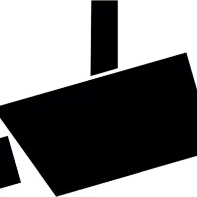 Uzlīme Uzmanību tiek veikta videonovērošana brīdinājuma zīme