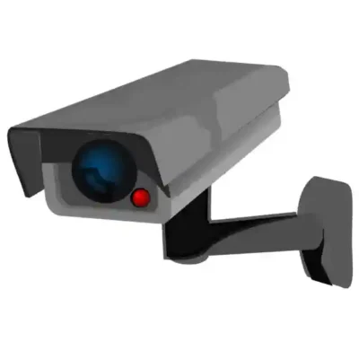 Uzlīme Uzmanību tiek veikta videonovērošana brīdinājuma zīme