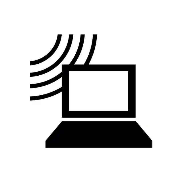 Uzlīme Wifi zona bezvadu internets zīme ISO 7001