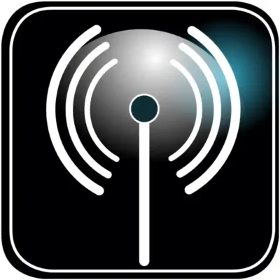 Uzlīme Wifi bezvadu internets zīme