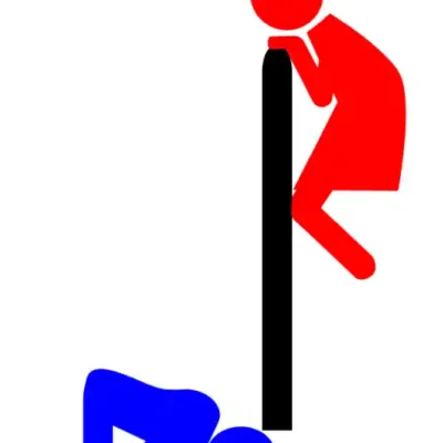 Uzlīme Ziņkārīgie tualetē