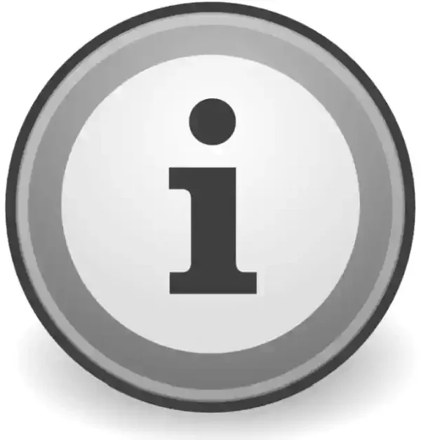 Uzlīme Info zīme informācijas zīme apaļa ar pelēku apmali